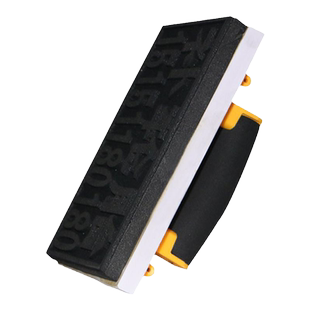 定制墙体小广告印章制作便携式结实耐用信用贷款开锁LOGO工地验收建筑超大实测实量墙体尺寸海绵章