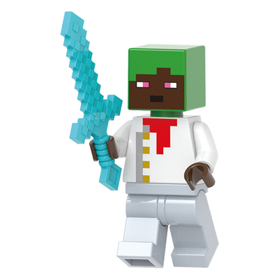 我的世界G0068面包师益智积木