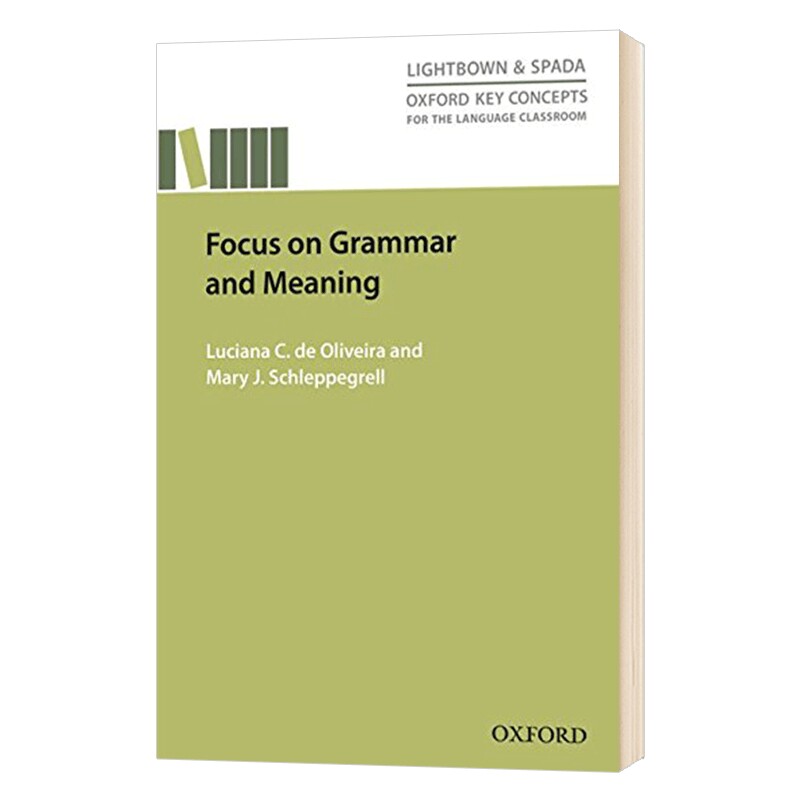 牛津研究型教学指导系列 英语语法教学 英文原版 Oxford Key Concepts Focus On Grammar and Meaning 英文版工具书 进口原版书籍