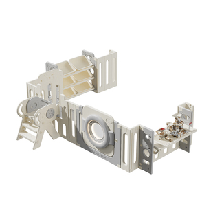 Lovepad宝宝游戏围栏婴儿童家用三面防护栏地上爬爬垫学步栅栏