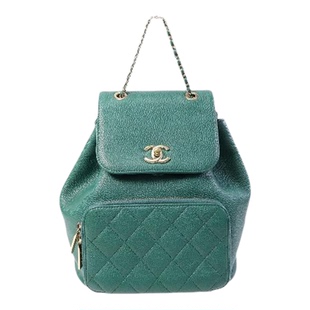 中古二奢Chanel香奈儿女包9新rucksack背包/旅行背包双肩包双肩包