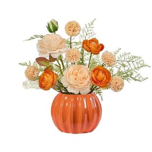 仿真花摆件假花干花花束家居客厅摆设花艺装饰品高档插花餐桌摆花