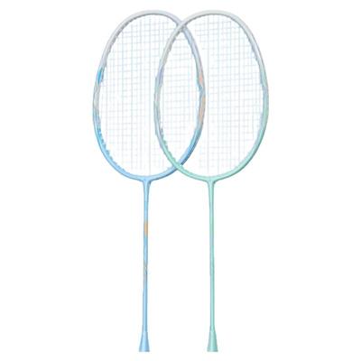 川崎羽毛球拍正品成人单双拍全碳素纤维超轻拍训练专业耐打装备