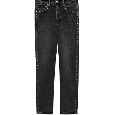 ITrag&bone合身露踝牛仔裤