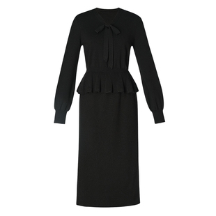 歌莉娅天丝套装女2025新款秋季重要场合穿搭气质两件套1E9LAA2V0