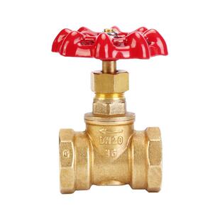 埃美柯309截止阀4分6分黄铜软密封加厚丝扣压自来水家用开关阀门