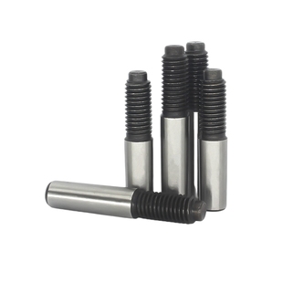 螺尾锥销泰展原GB881 高强度45#钢圆锥销钉 销子¢4-¢30外螺纹销