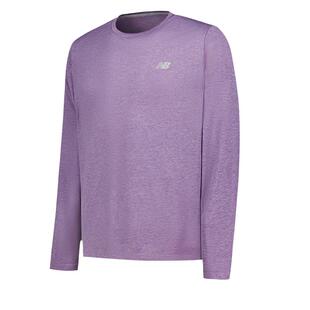 New Balance NB官方正品男款运动跑步健身舒适长袖T恤上衣MT41256