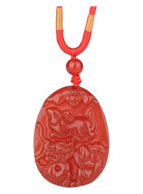 项链坠生肖属猴鼠龙吊坠女男款