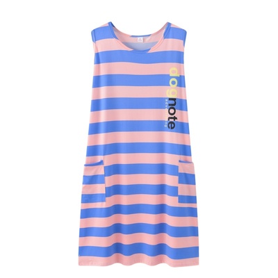 特大码无袖背心孕妇可外穿睡裙