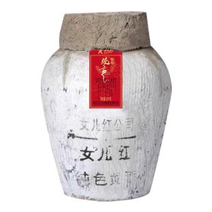 女儿红黄酒绍兴原本色黄酒坛装10L花雕酒无焦糖色正宗绍兴老酒
