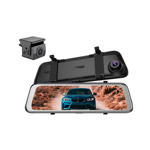 海康威视行车记录仪 前后双摄高清镜头全景流媒体后视镜倒车影像