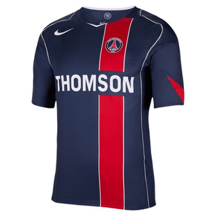 大巴黎圣日耳曼Nike联名04赛季运动短袖T恤男足球服复刻球衣PSG