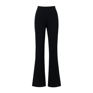 舞蹈裤女成人黑色长裤微喇叭裤体操形体训练练功服广场舞直筒裤子