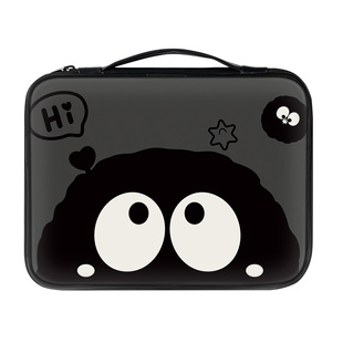 SUYA苏雅呆萌煤球收纳包ipadair5女适用华为matepad11内胆包ipad12苹果pro12.9包mini6小米平板6手提保护袋套
