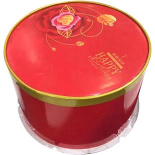 蛋糕盒包装喜饼花馍6寸8寸10寸12寸14寸16寸18寸双层三层圆盒包邮