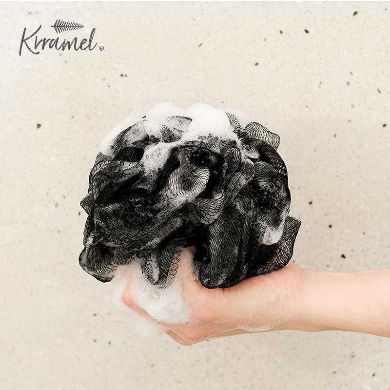 KRRAMEL浴花球男士专用2025新款沐浴球男士浴花球高档不散超柔软