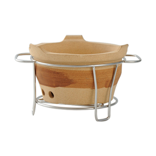 野外烧烤炉室内户外打边炉商用火锅木炭炉烤肉泥炉不锈钢烤网碳炉