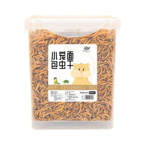 再再仓鼠面包虫干粮食金丝熊小零食营养主粮花枝鼠食物专用品大全