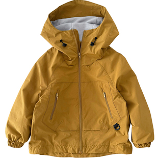 秋冬季男童加绒连帽外套中大童户外加厚软壳冲锋衣儿童保暖防风衣