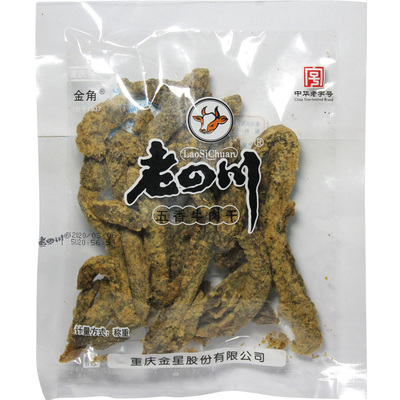 金角老四川牛肉干五香辣独立包装