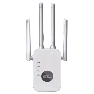 wifi信号增强放大器360家用路由器双频加强扩展网络手机无线网桥接wife接收扩大中继器有线网口高速覆盖距离