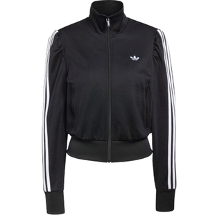 滔搏adidas阿迪达斯三叶草女子运动健身夹克针织外套KS1362