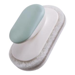 浴缸洗手台池盆海绵刷卫生间浴室厕所专用台面瓷砖清洁刷子海绵擦