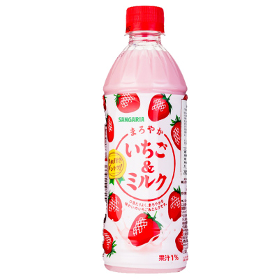 三佳丽日本进口含果汁500ml饮料