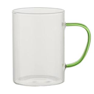 玻璃杯带把手简约水杯大容量杯子茶杯茶具男士女泡茶喝水牛奶啤酒