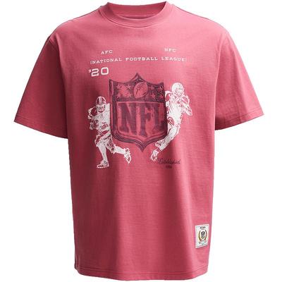 SEASONHIGH涂鸦胶印休闲短袖T恤