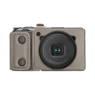 蠢小鱼适用于理光GR3/GR3X HDF卡片机相机保护套头层牛皮纯手工定制便携相机包专用皮套底座配件