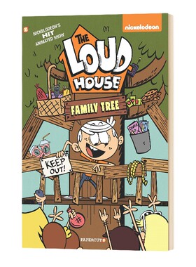 英文原版 The Loud House #4 Family Tree 喧闹一家亲4 家谱 儿童英语阅读故事书 英文版 进口英语原版书籍