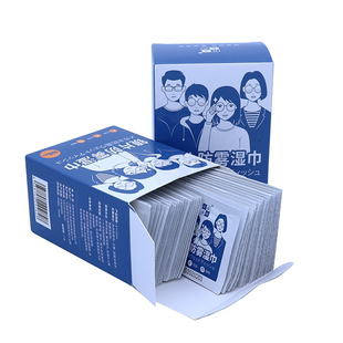 眼镜防雾湿巾镜片擦拭纸屏幕防雾清洁湿巾纸一次性眼睛布便携小包