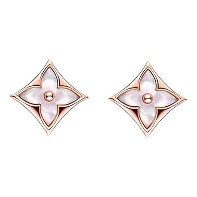 源版源版11源字印贝母耳钉