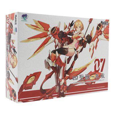 四圣兽朱雀机娘拼装模型