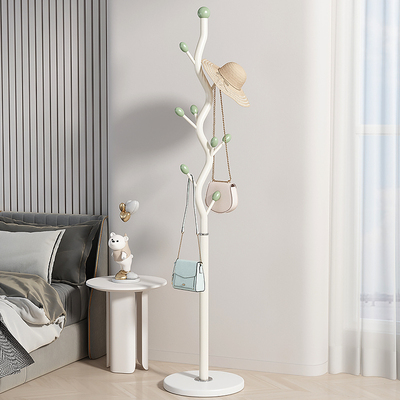 衣帽架卧室落地挂衣架网红置物架立式家用床边放衣服架子衣架神器