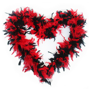 火鸡羽毛手工羽毛条花色儿童演出服装鞋帽辅料婚庆花束装饰羽毛条