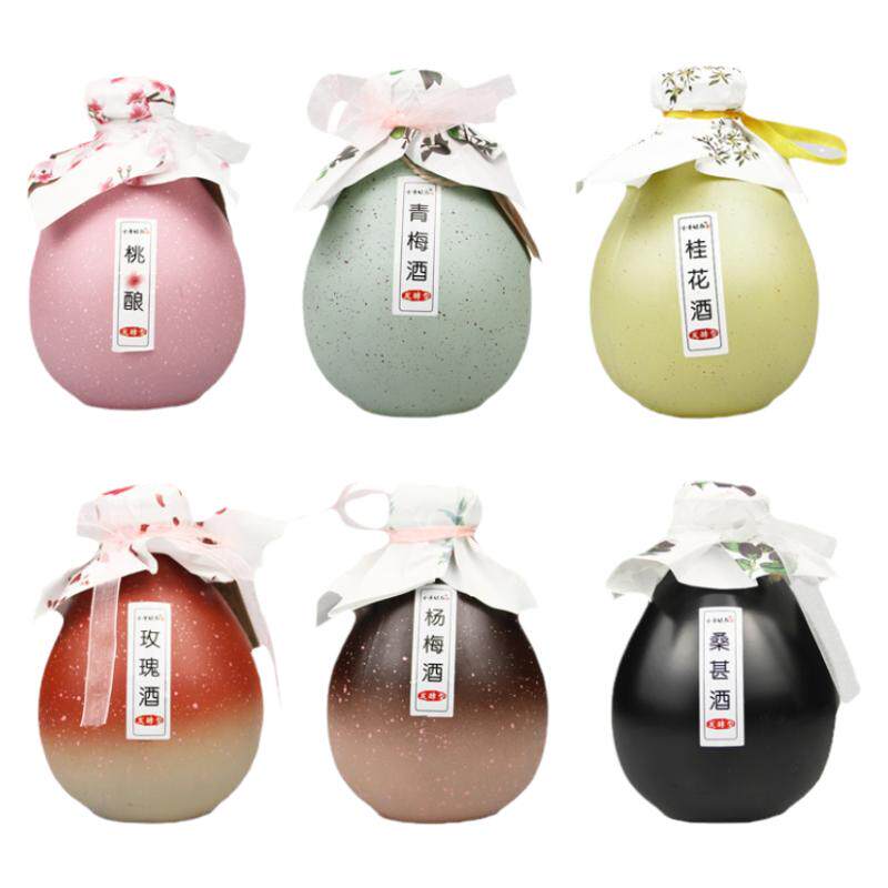 果酒礼盒桃花酒节日送礼礼盒