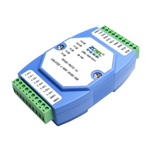 【智嵌物联】集线器RS232转RS485单串口转多串口485hub中继器分线器工业防雷光耦隔离信号放大延长器