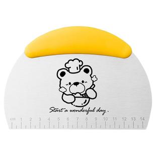 不锈钢切面刀硅胶垫专用切刀烘焙刮板片食品级面团刮面板厨房刮刀