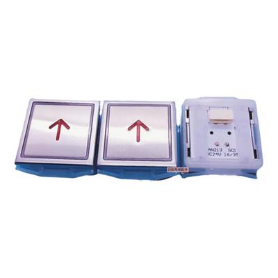 蒂森电梯配件超薄方形按钮