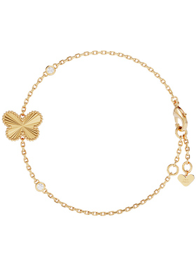 杜蔻蝴蝶手链镭射款圣诞生日礼物