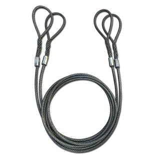 手工插编头加机器压制钢丝绳吊索具起重工具拖车绳吊车钢丝绳套