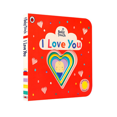 小瓢虫触摸书Ladybird Baby Touch：I Love You我爱你 英文原版绘本Peekaboo躲猫猫Rainbow彩虹Playbook触摸书婴儿早教babytouch