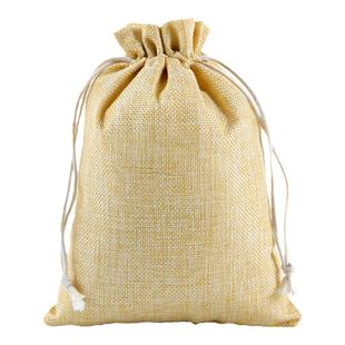 麻布香包香囊抽绳束口袋咖啡渣收纳袋豆小布袋文玩包装麻袋空袋子