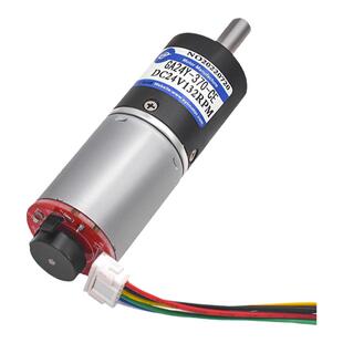 GA24Y-370行星编码器齿轮调速电机 12V24V直流减速微型小电机马达