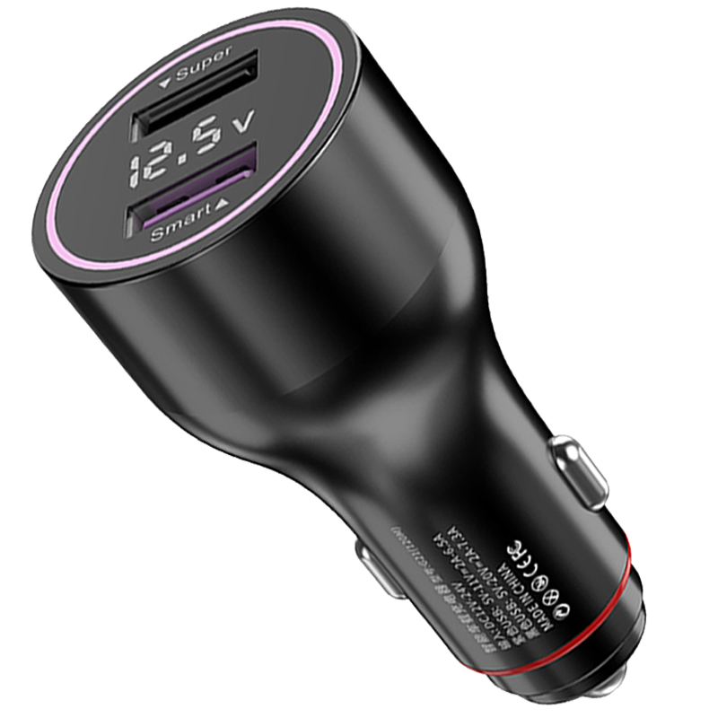 适用红米小米车载充电器120w90w67w超级快充汽车点烟器车充15k80