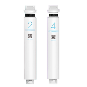 云米净水器滤芯2号前置活性炭4号后置活性炭小米净水器厨下式通用