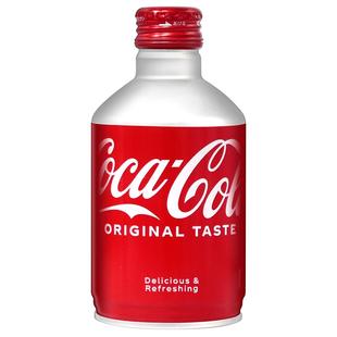 日本可口可乐子弹头可乐饮料300ml*6瓶铝罐碳酸饮料芬达白桃汽水